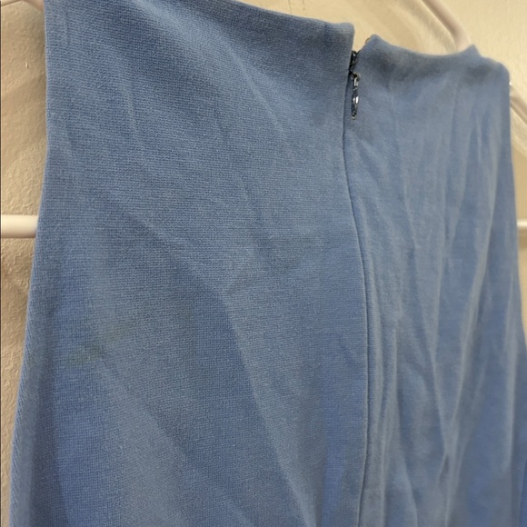 Tory Burch Blue and Orange Embroidered Dress -sleeveless -size XS - cotton blend - Picture 5 of 6